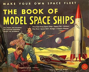 The book of model space ships